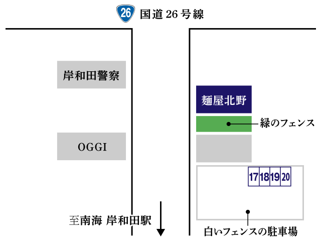 駐車場のご案内